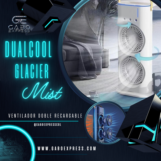 Ventilador DualCool Glacier Mist 🌬️