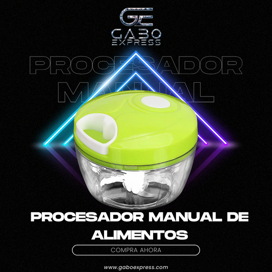 Procesador Manual de Alimentos