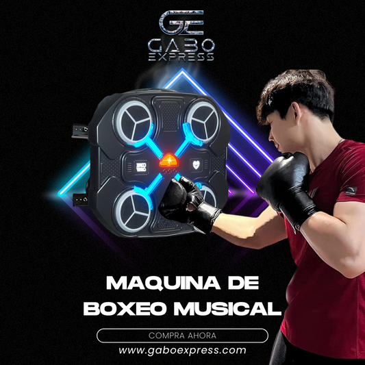 MAQUINA DE BOXEO MUSICAL 💪